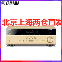 雅马哈(YAMAHA) RX-V385 家庭影院影音功放4K蓝牙家用音响设备 AV功放5.1声道多声道功放(金色)