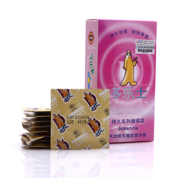 多乐士 安全套避孕套 持久缠绵 12只装