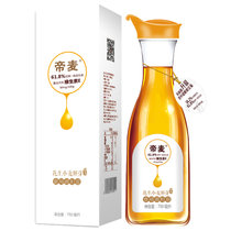 帝麦花生油小麦胚芽油和香食用调和油压榨一级花生油天然维E750ml