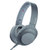 索尼(sony） MDR-H600A 头戴式耳机重低音立体声手机通话(月光蓝)