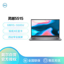 戴尔(DELL)灵越5515 15.6英寸IPS护眼屏锐龙版手提轻薄本商务办公笔记本电脑(R5-5500U 16G 512G 集显 银)