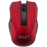 SKE S-V2无线鼠标家用usb插口（黑红色）