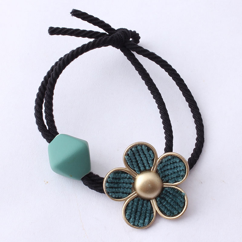 时尚饰品韩版头绳可爱太阳花彩色发绳韩国弹力扎头发皮筋发圈头饰款式