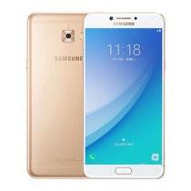 三星 Galaxy C8（SM-C7108）3G+32G  移动4G+全网通手机 双卡双待(金色 官方标配)