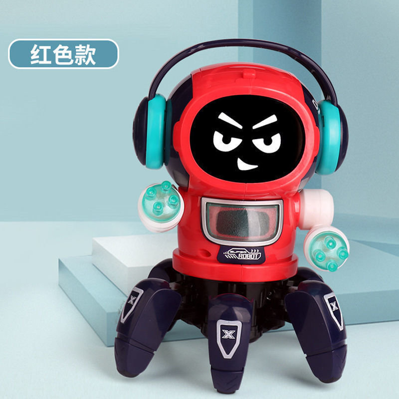 正博电动遥控图片】儿童智能六爪鱼机器人会唱歌跳舞电动益智女童玩具