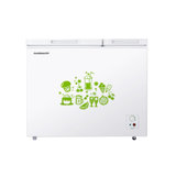 Ronshen/容声 BCD-208MS/A顶开门冷冻冷藏双温柜冰柜家用冷柜冰柜