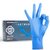 乌斯京 100只一次性手套加厚蓝色丁腈手套卫生防油耐酸食品乳胶橡胶手套 中码(小码)
