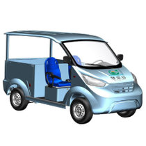 多国经典五菱 四轮多功能电动车 WLD2060-货车  箱柜顶板可升降、园区、场地载货、清洁车辆(2座）