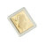 汉今国际 首轮12生肖邮票金砖铜镀金样品