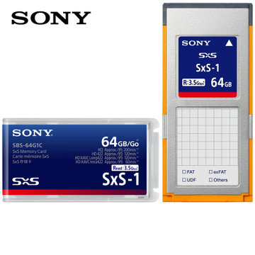 索尼-存储卡】索尼（Sony）SXS卡64G SBS-64G1A原装存储卡【图片价格