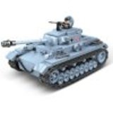 积木拼装玩具启蒙大型坦克军事运兵载车儿童男孩兼容樂高JMQ-087