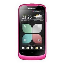 联想（Lenovo） A520联通3G 双卡双待 安卓智能情侣手机男女款薄(粉色)