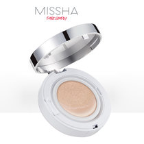 谜尚（MISSHA）魅力莹润无瑕气垫套装SPF44/PA+++  15g*3个替换芯气垫bb霜防晒霜遮瑕粉底液(23#自然色)