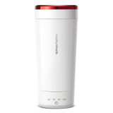 摩飞电器（Morphyrichards）电水壶 烧水壶便携式家用旅行电热水壶 随行冲奶泡茶办公室养生保温杯MR6060白