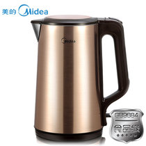 美的（Midea）电热水壶WHP1702b（1.7L全钢智能保温，304不锈钢，一体无缝内胆，天猫MK-HP1702）
