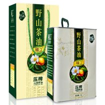 赣江山茶油2L  2L 铁桶装 食用油 物理压榨 山茶籽油