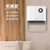 TCL取暖器浴室暖风机壁挂式小型防水家用卫生间速热电暖(白色机械款)