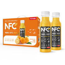 农夫山泉NFC橙汁300ml*10 真快乐超市甄选