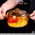 玻璃碗单个人饭碗家用高颜值餐具耐高温蒸蛋碗碟套装沙拉水果小碗(钢化琥珀煲1L【可泡一袋面】)