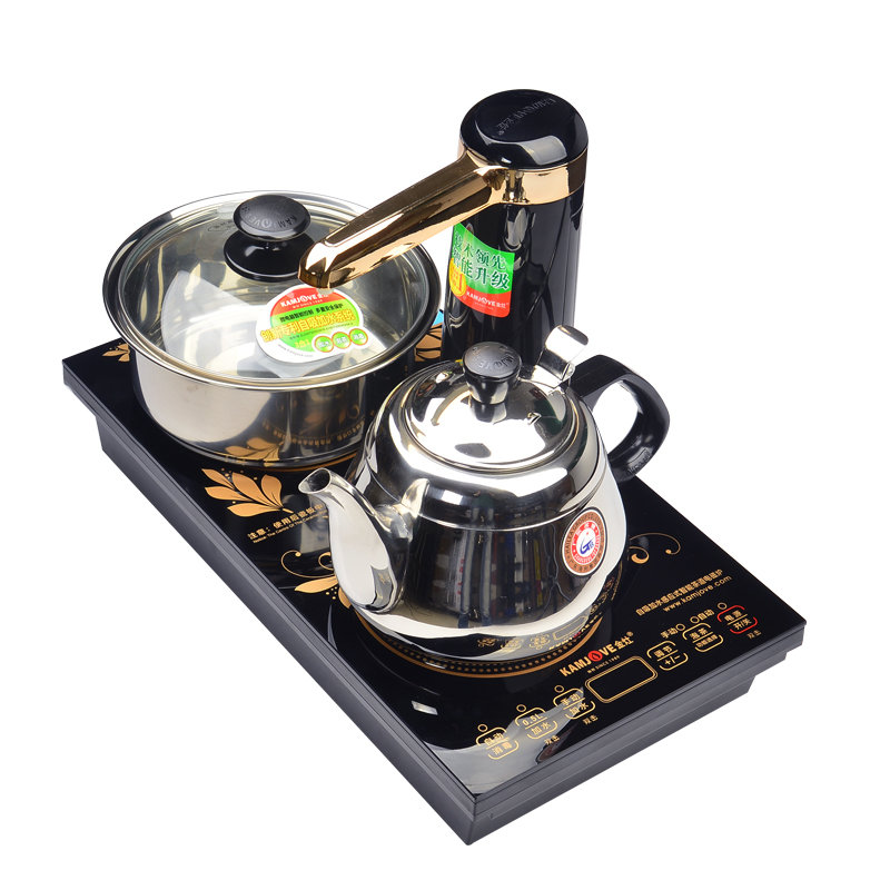 感应式电热智能电磁茶炉自动上水加水茶艺炉功夫茶具(金灶d508电磁炉)