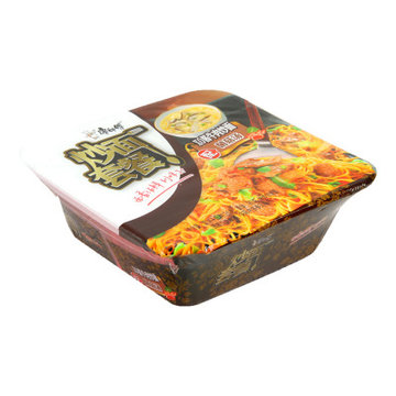 康师傅食面八方xo酱牛肉炒面124g/碗