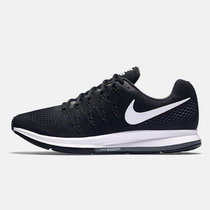 NIKE PEGASUS 33 耐克气垫运动休闲鞋 男女跑步鞋网面运动鞋(黑色)