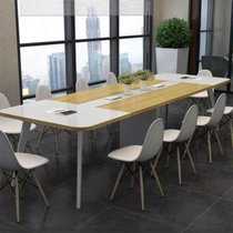 JCP10办公会议桌休闲桌长条桌现代简约洽谈培训桌长3.0米*1.2米（单位：张）(默认 JCP10)