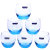 乐美雅  萨通凝彩直身杯 32cl（冰蓝） CG057/H8916