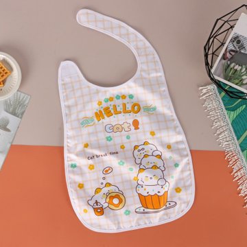围嘴吃火锅干饭兜可爱个性时尚防油水吃饭围兜韩版成人围兜猫咪下午茶