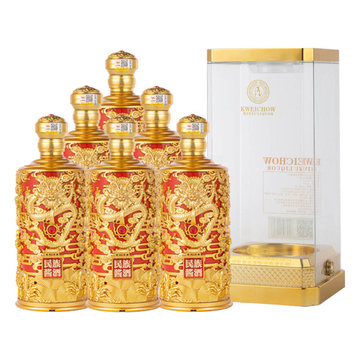 民族酱酱香型白酒(龙威盖世)53度500ml*6瓶 龙身浮现 凸显尊贵