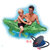 美国INTEX58546鳄鱼坐骑 充气坐骑 水陆二用玩具 充气玩具(标配+脚泵)