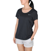 Nike 耐克 女装 跑步 短袖针织衫 904779-010(904779-010 1XL)