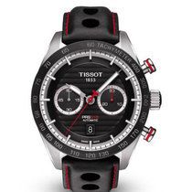 瑞士名表 Tissot 天梭 运动休闲款自动机械男表T100.427.16.051.00(黑色)