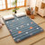 可奈雅磨毛床垫软垫宿舍睡垫垫被家用可折叠加厚床褥子榻榻米垫子(萝卜)