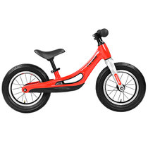 永久（FOREVER）平衡车儿童镁合金滑步车无脚踏单车2-3-6岁两轮轻便滑行车(红色 12寸充气轮)
