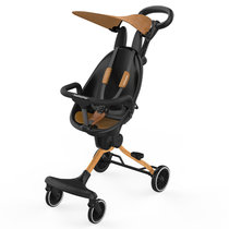 溜娃神器遛娃轻便折叠婴儿车儿童双向手推车高景观婴儿推车  BBH(V5-B616木纹色)