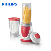 Philips/飞利浦 HR2872搅拌机家用电动迷你随身杯多功能料理机(红色)