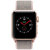 Apple Watch Series 3智能手表（GPS+蜂窝网络款 38毫米 金色铝金属表壳 粉砂色回环式运动表带 MQQK2CH/A）