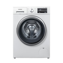 西门子(Siemens)XQG100-WM12P2602W白 10kg 滚筒洗衣机 BLDC变频电机 大容量 加速节能 质感系统 低耗节能
