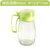 调味瓶 玻璃厨房液体调料瓶B863创意装酱油醋调料瓶套装lq300(绿色 油瓶)