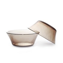 康宁 600ml茶色耐热沙拉碗（汤碗）两件套（CW-EW2/CN）(茶色 两件套)