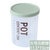 有乐B671收纳盒厨房透明零食塑料五谷杂粮收纳罐食品密封罐(大号北欧绿)