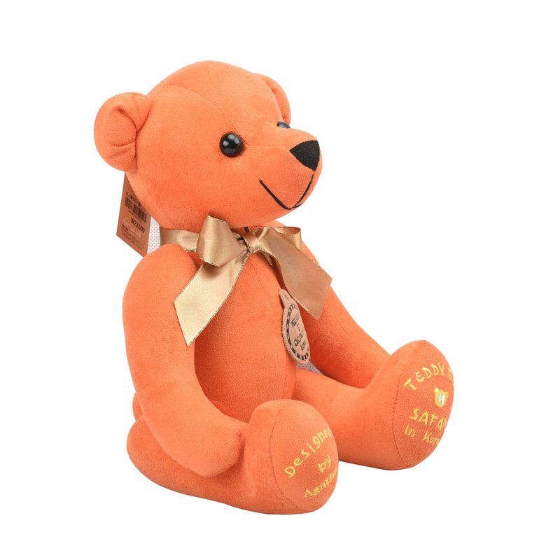 teddyisland公仔24cm斯维德熊m橙