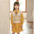 巴洛尼莫女童连衣裙马甲两件套秋季2021新款洋气童装韩版时尚女大童套装(160 黑)
