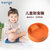美国Kizingo进口儿童助食碗宝宝餐盘婴儿童餐具辅食碗学吃饭训练(海浪蓝)
