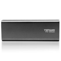 TENWEI 腾威tp04聚合物 双USB移动电源 10000mAH充电宝 黑色