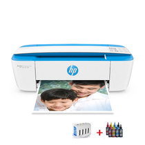 惠普 HP dj3778打印机一体机WIFI无线喷墨照片多功能复印彩色扫描家用办公连供(套餐二送A6相片纸1)