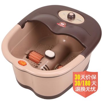三和松石（SHSS）足浴器SH-P300（自动按摩轮，红外加热，超静音设计，按按更健康）
