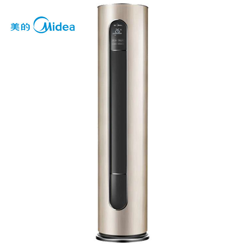 美的midea3匹变频冷暖二级能效立柜式空调天行kfr72lwbp2dn1ykhb2钛金