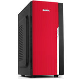 先马(SAMA) 天机 Micro-ATX迷你电脑机箱（MINI/USB2.0）(玫瑰红)